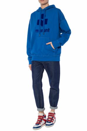 Sweatshirt with velvet logo, zdjęcie 2 Sweatshirt with velvet logo od Isabel Marant Etoile